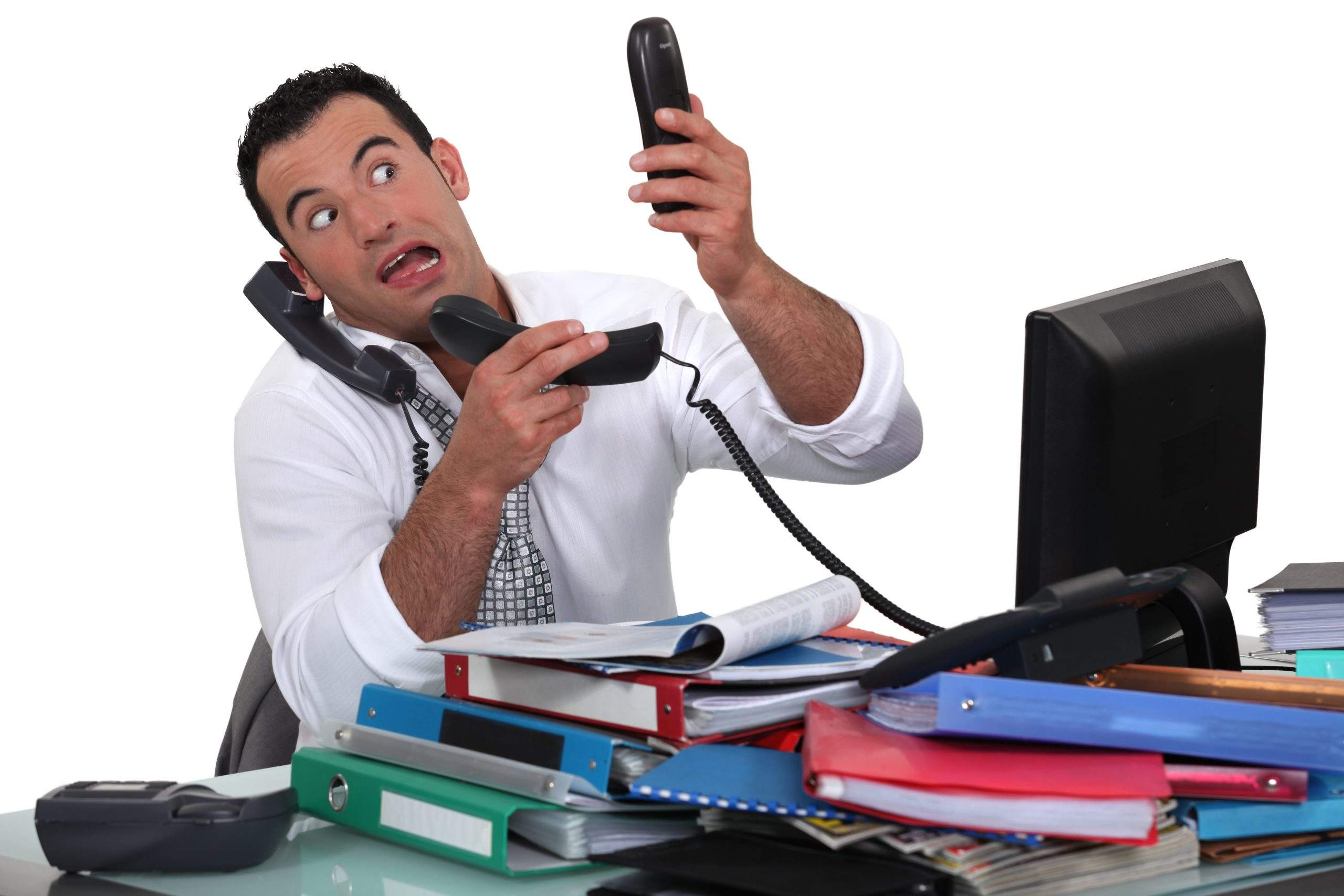 Não permita que as chamadas telefônica suguem a produtividade de sua equipe.